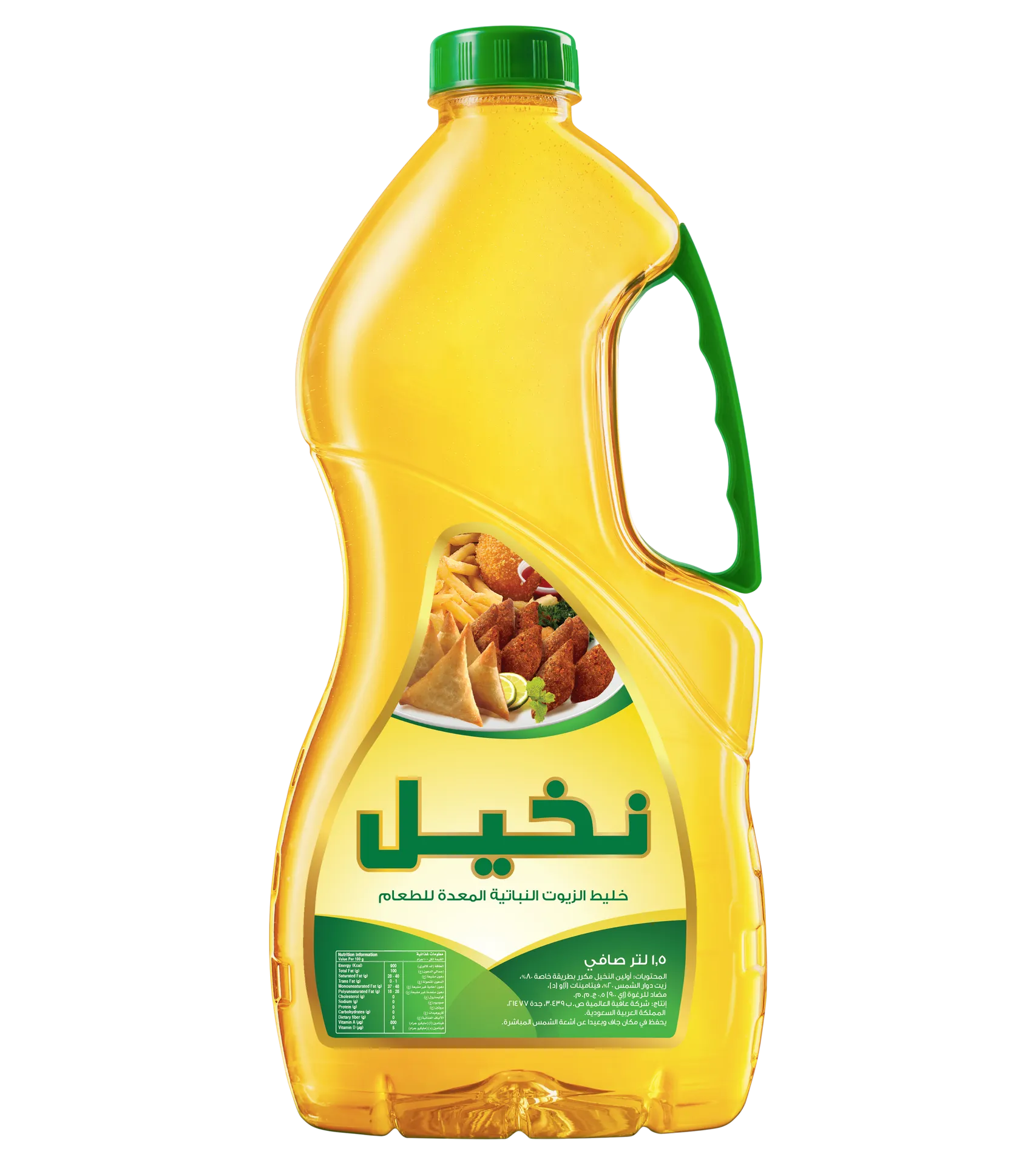 نخيل زيت خليط الزيوت 1.5 لتر