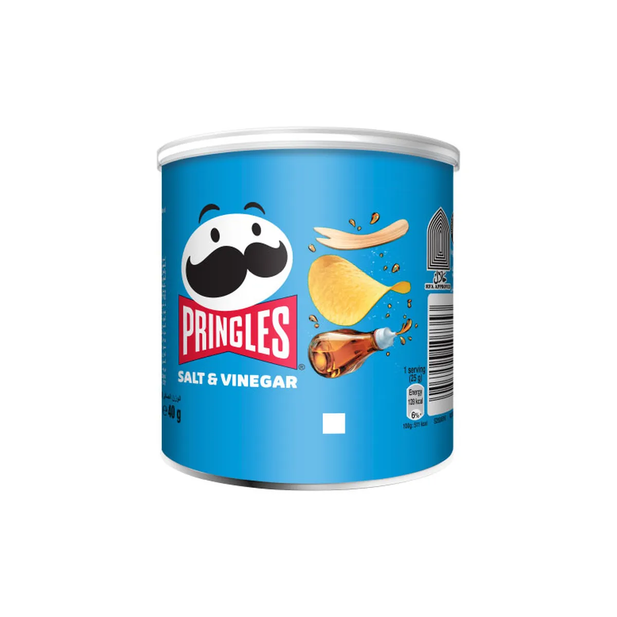 برينجلز شيبس خل وملح 40جم