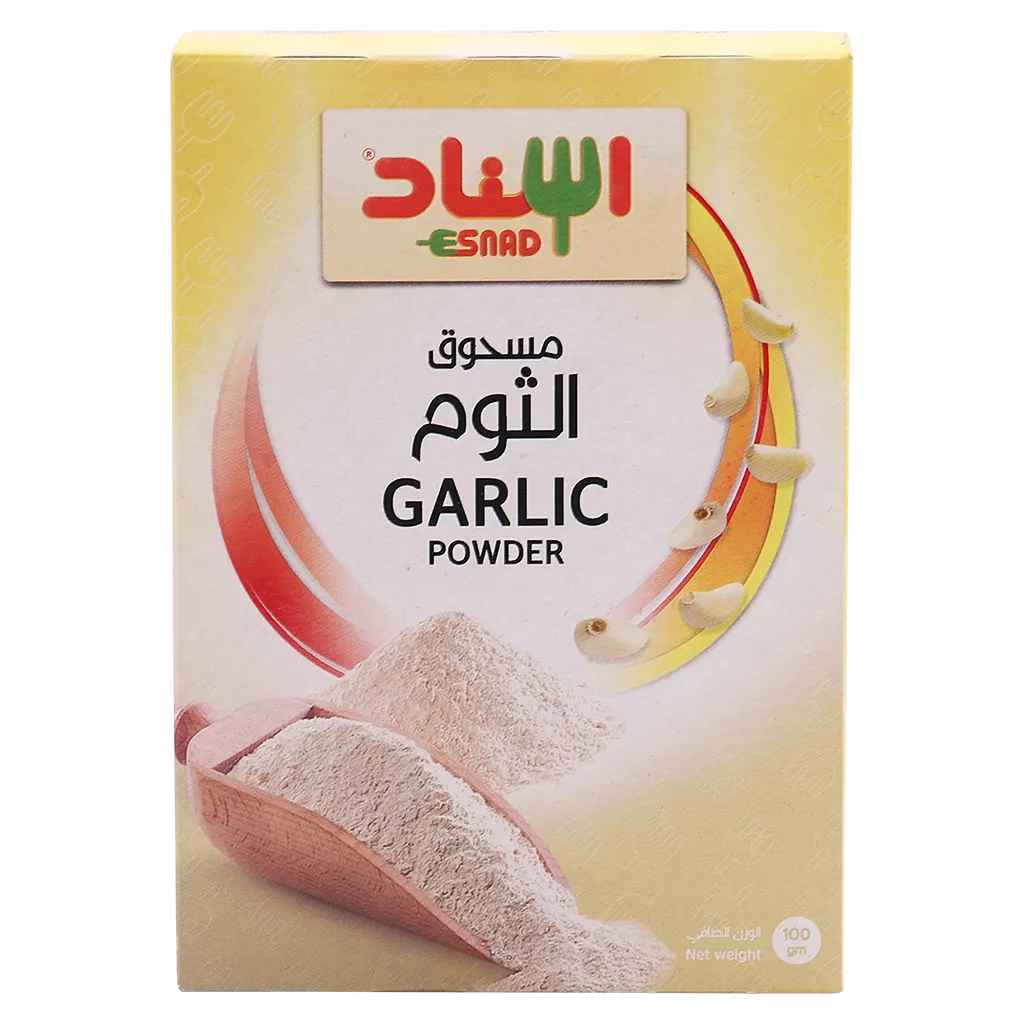 إسناد مسحوق الثوم 100 جم