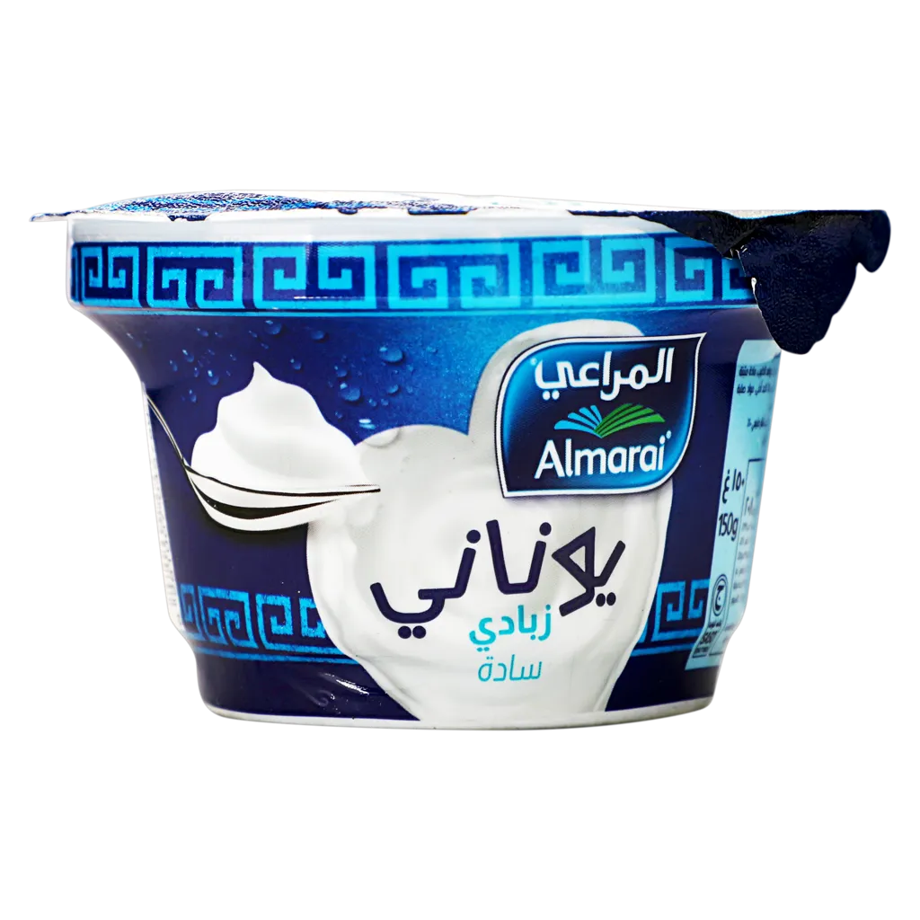 المراعي زبادي يوناني سادة 150 جم