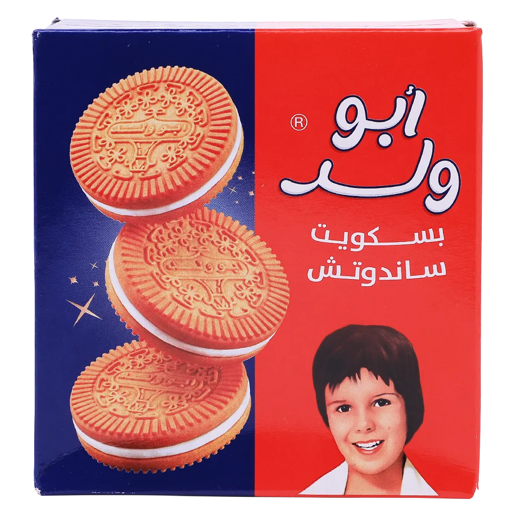تيشوب بسكويت أبو ولد بالقشطة 90 جم