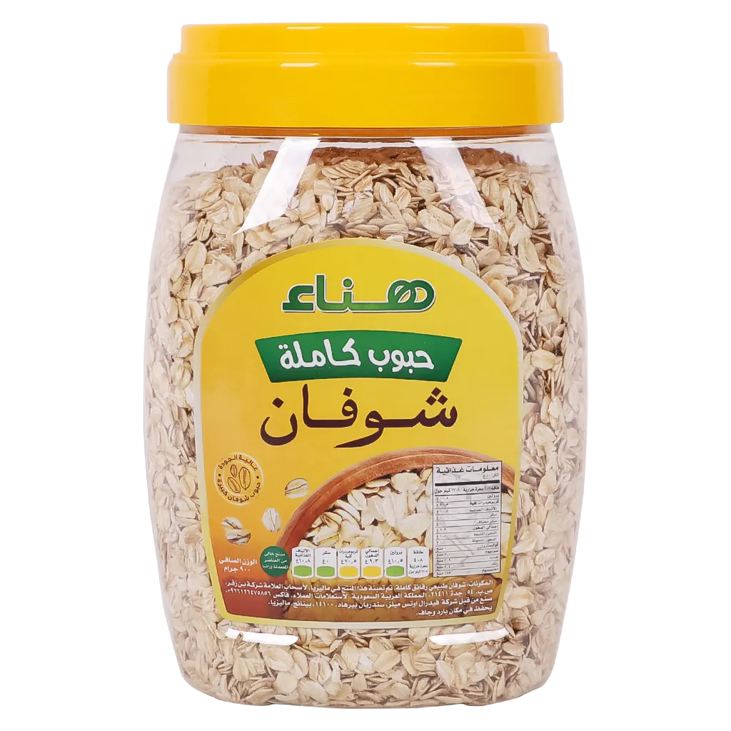 هناء حبوب كاملة شوفان 900 جم