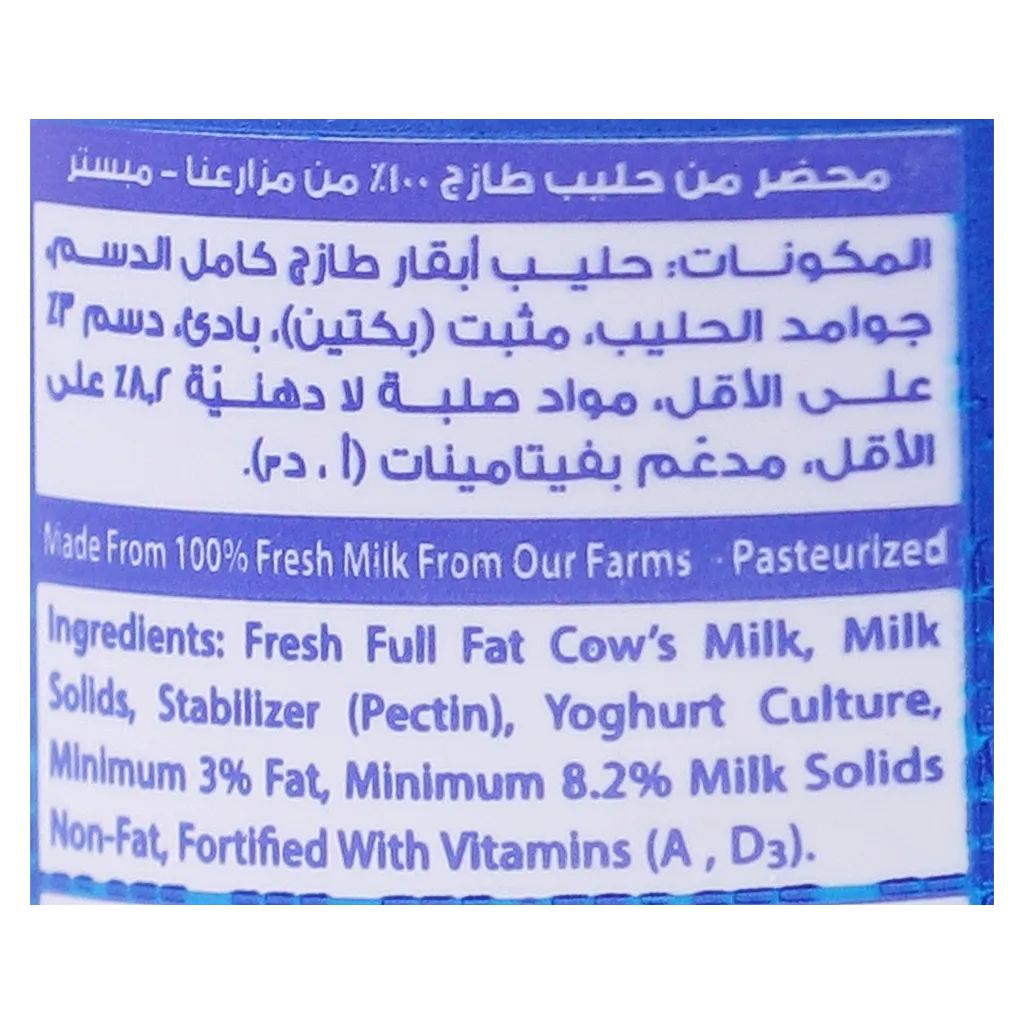 نادك زبادي كامل الدسم 170 جم