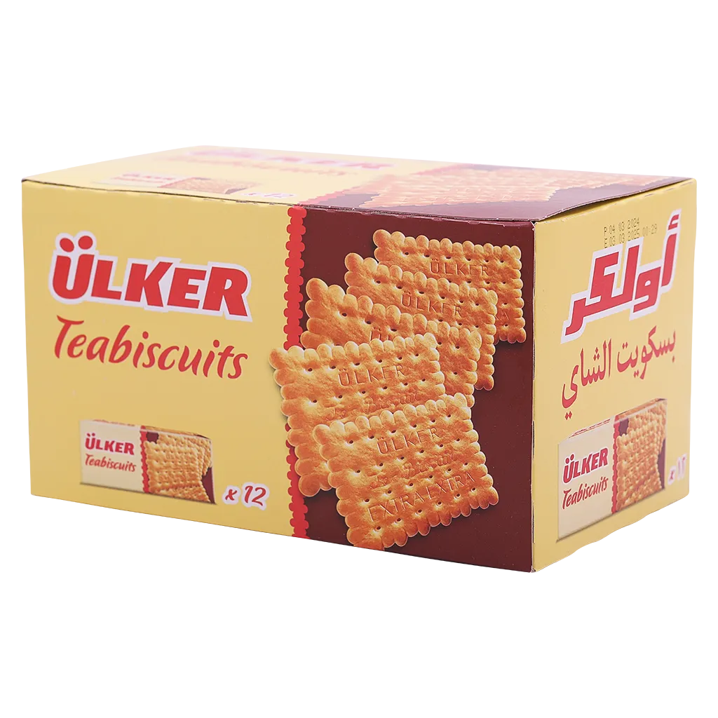 أولكر بسكويت شاي علبة 12 حبة 70 جم
