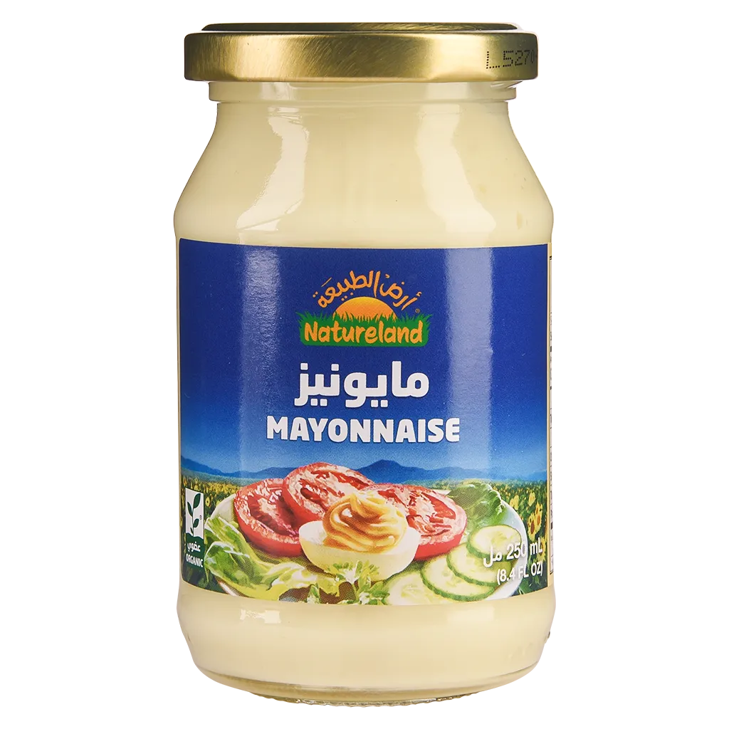أرض الطبيعة مايونيز عضوي 250 جم