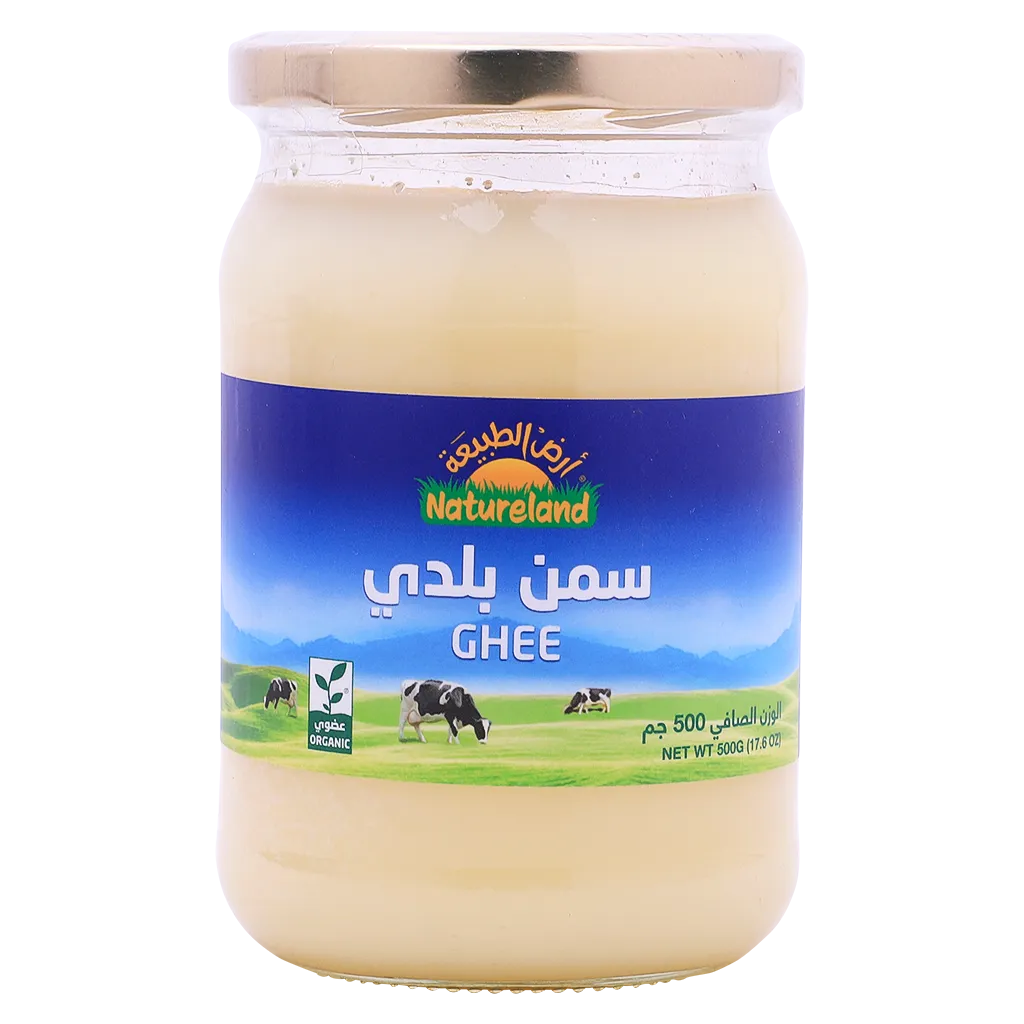 أرض الطبيعة سمن بلدي عضوي 500 جم