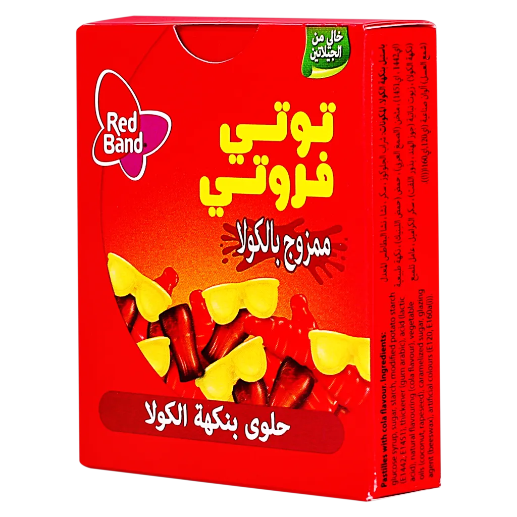 توتي فروتي حلوى بنكهة الكولا 18 جم