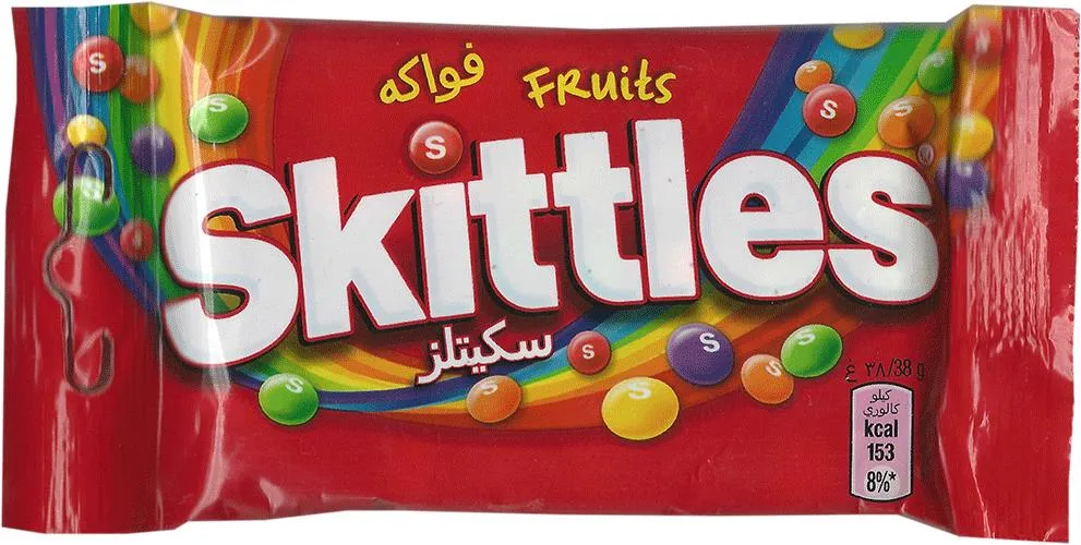 سكيتلز حلوى بالفواكه 38 جم